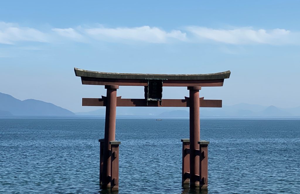 「白髭神社（高島市）湖中鳥居」5.26 & 9.25参拝予定