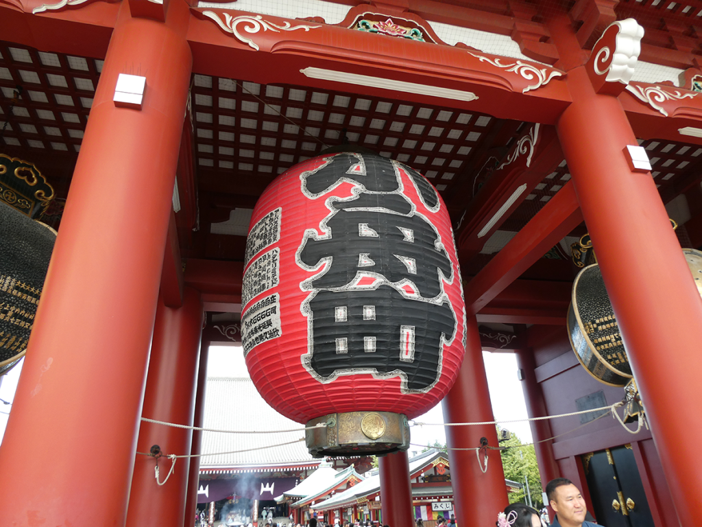 浅草寺-宝蔵門-大提灯